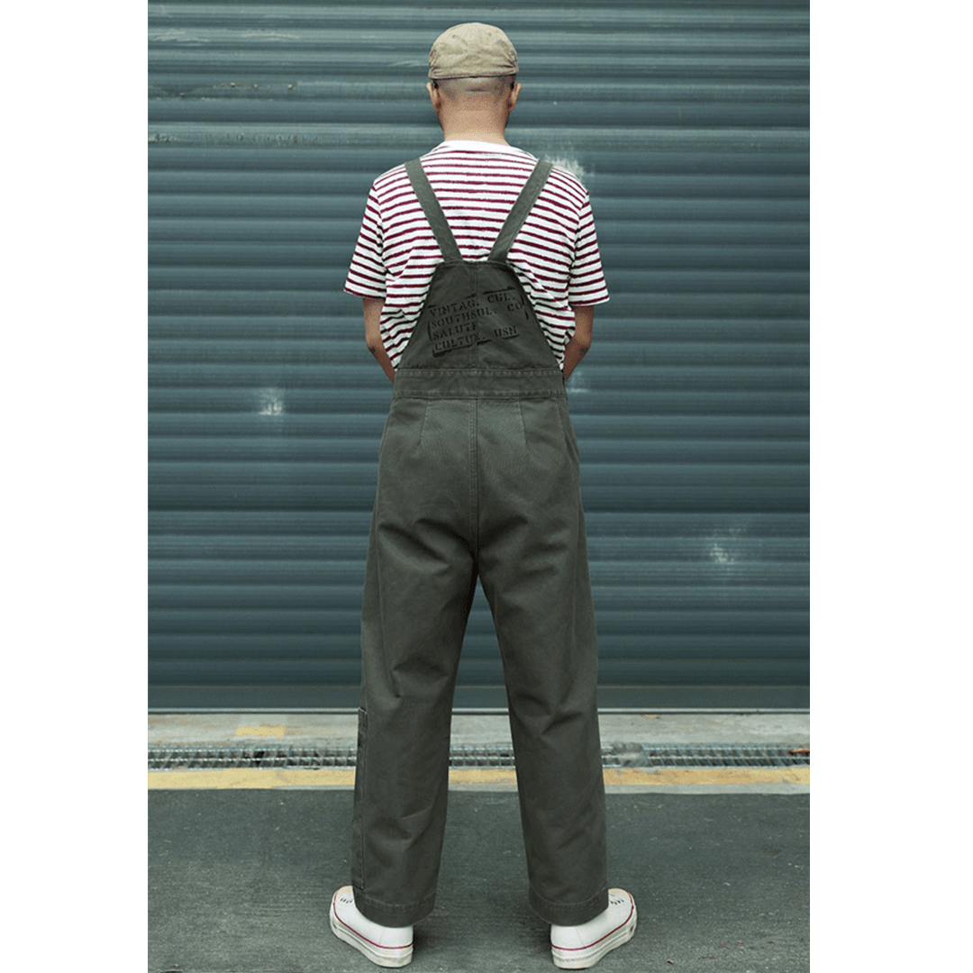 1960'S PORT WORKER OVERALL (OM0010) - Nttitudoo MFG