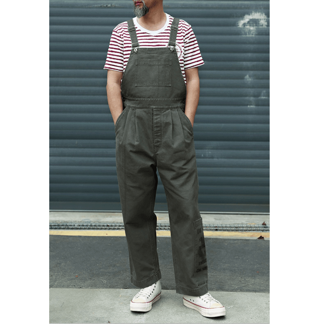 1960'S PORT WORKER OVERALL (OM0010) - Nttitudoo MFG