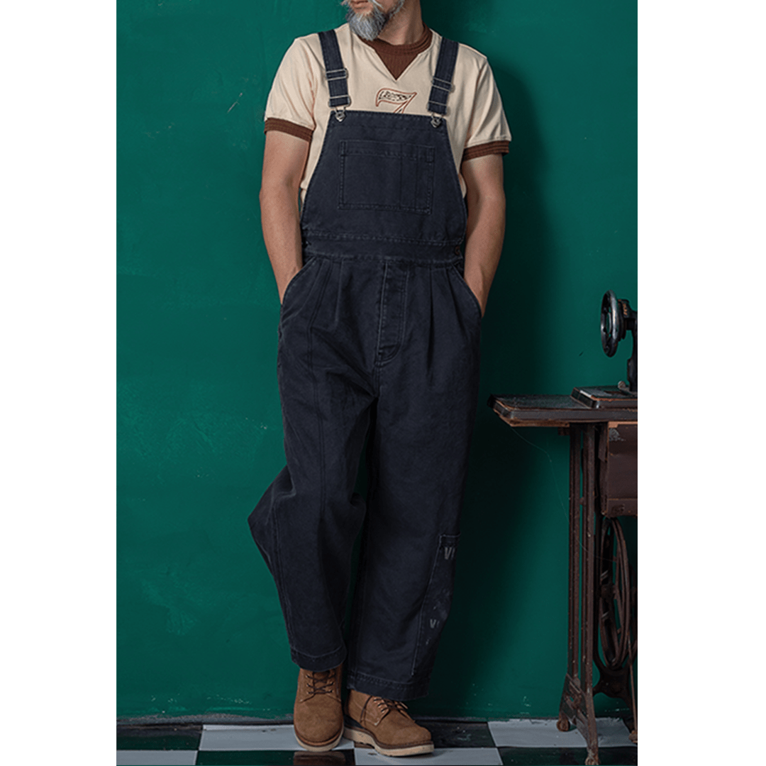 1960'S PORT WORKER OVERALL (OM0010) - Nttitudoo MFG