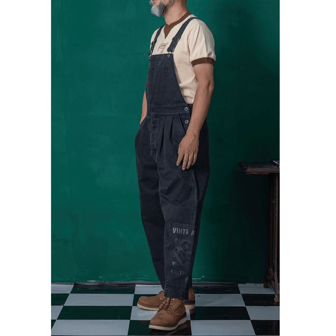 1960'S PORT WORKER OVERALL (OM0010) - Nttitudoo MFG