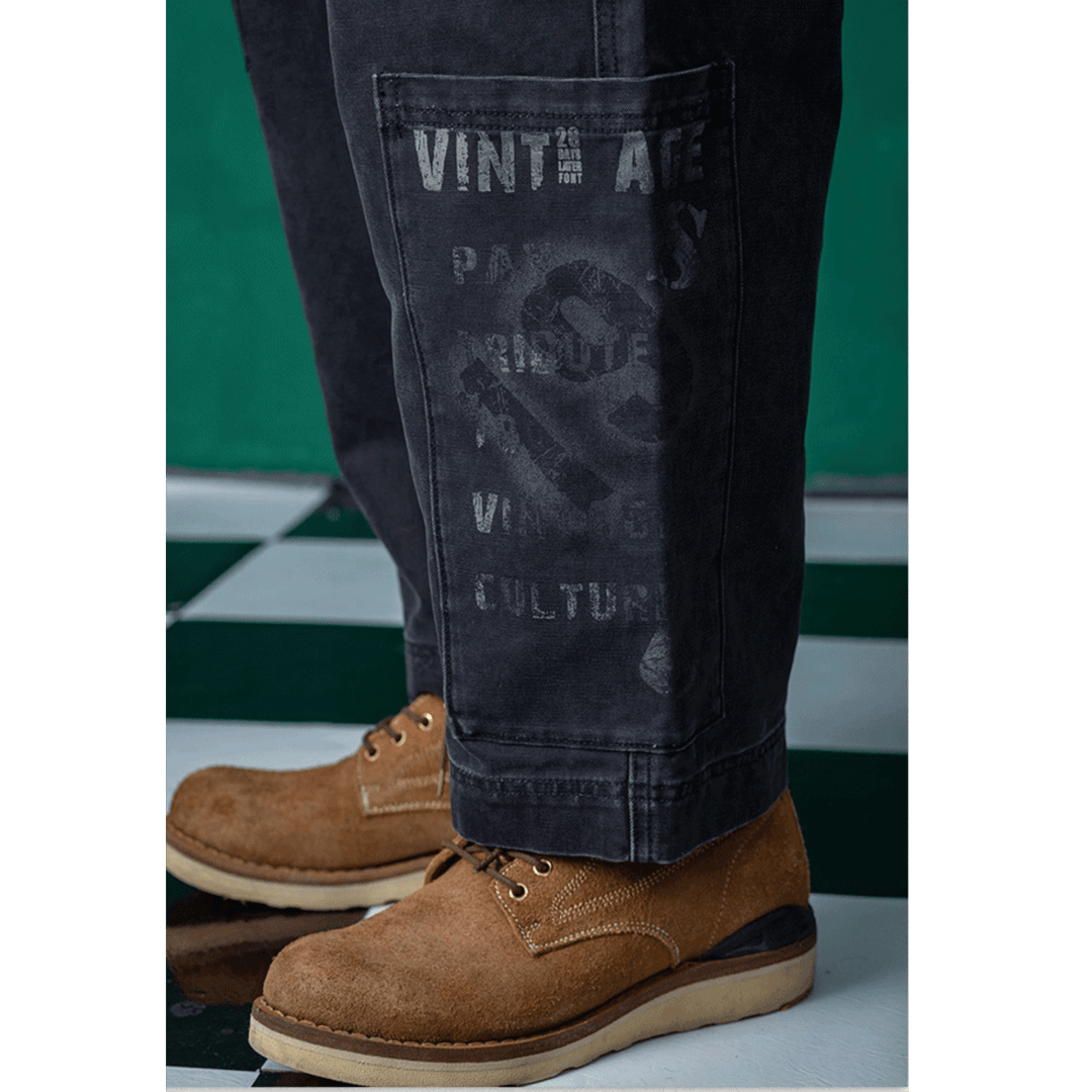 1960'S PORT WORKER OVERALL (OM0010) - Nttitudoo MFG