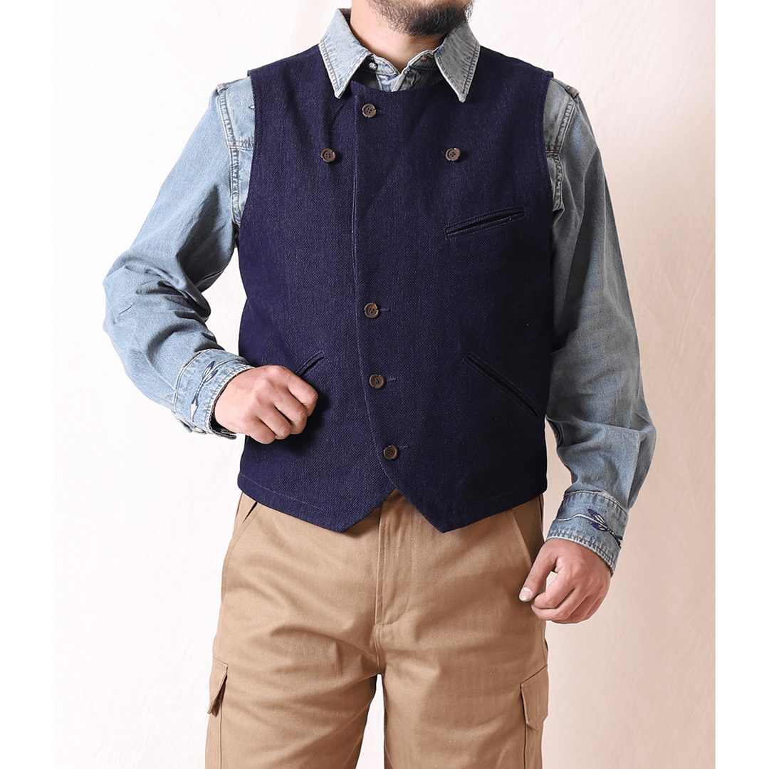 1960'S SICILIA VEST (DR0022) - Nttitudoo MFG