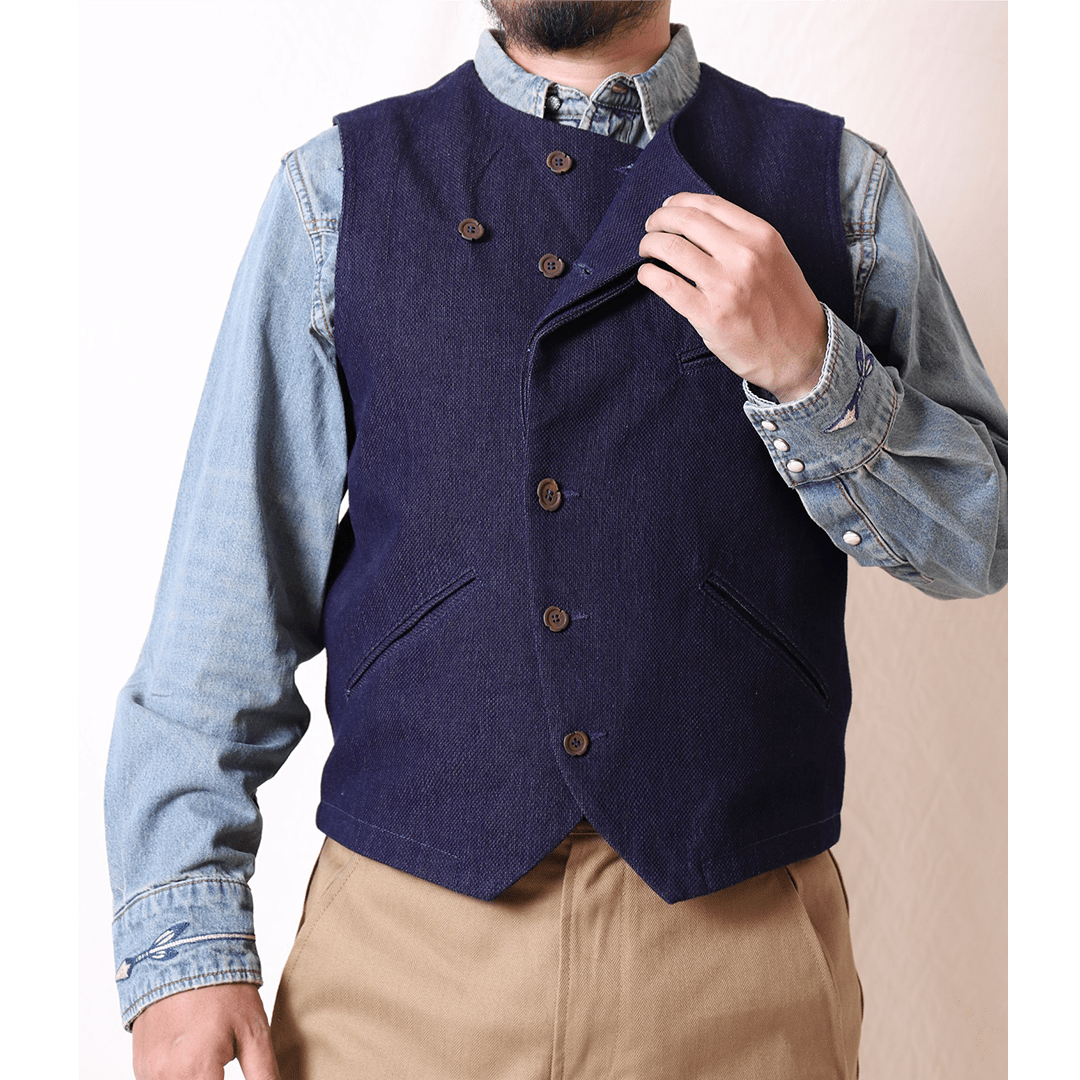 1960'S SICILIA VEST (DR0022) - Nttitudoo MFG