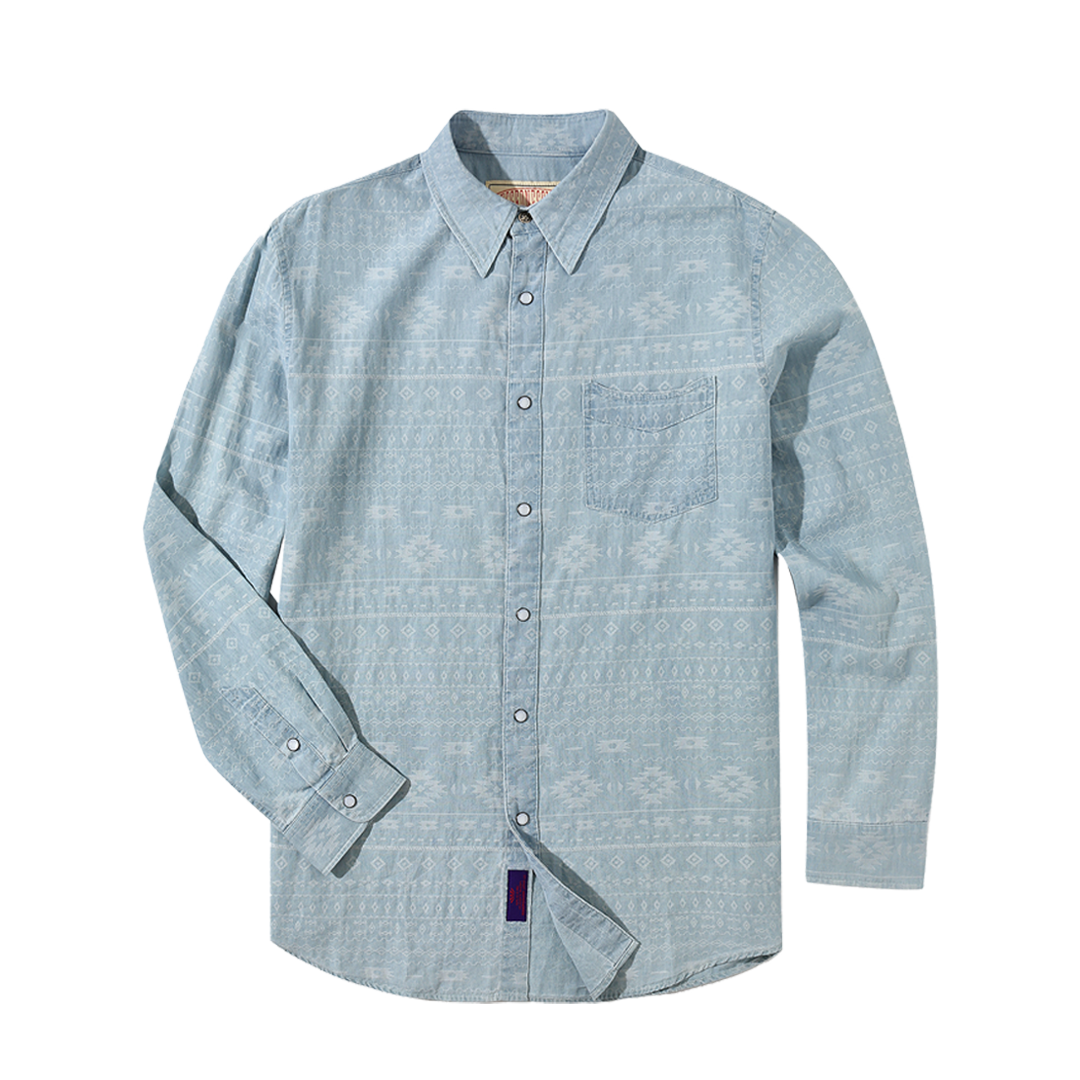 「TRIBE'S GLORY」JACQUARD SHIRT (DR0119)