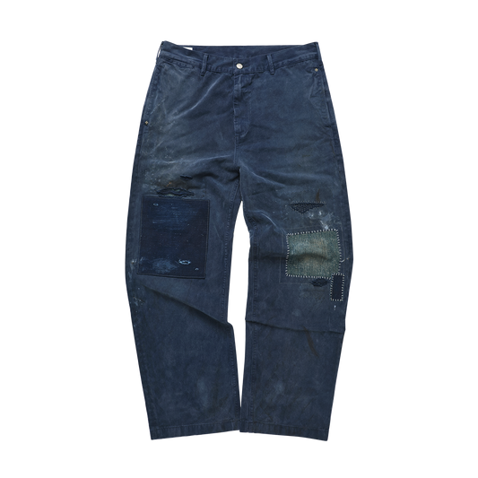 「AWA JAPAN INDIGO」- TAKUMI COVENANT LABOR PANTS (DR0229)