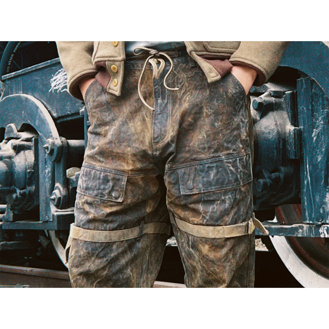 「ARTISANAL REISSUE」- GRIT FORGED SVENSKA ARMÉN LIVPÄLS M-KB47 PANTS (DR0215)