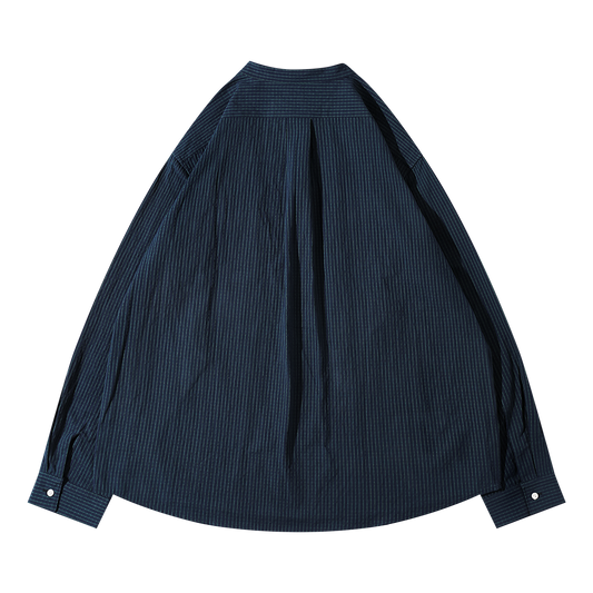 1920'S FRENCH MATELOT TRAIT SOMBRE SHIRT (DR0102)