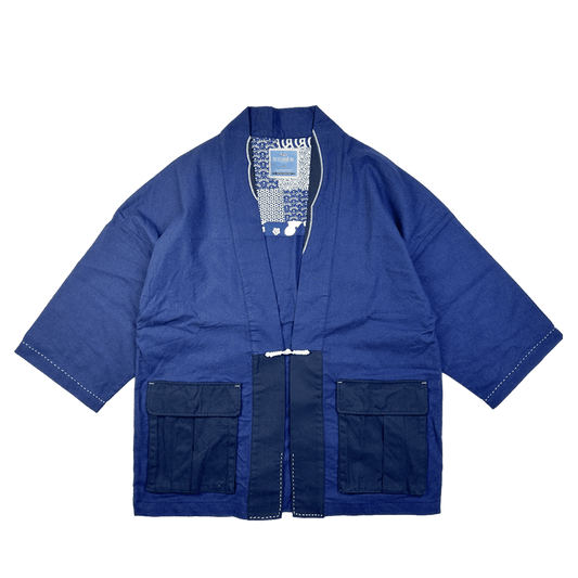 3/4 SLEEVE KONIRO COMBO HAORI JACKET (DR0061) - Nttitudoo MFG