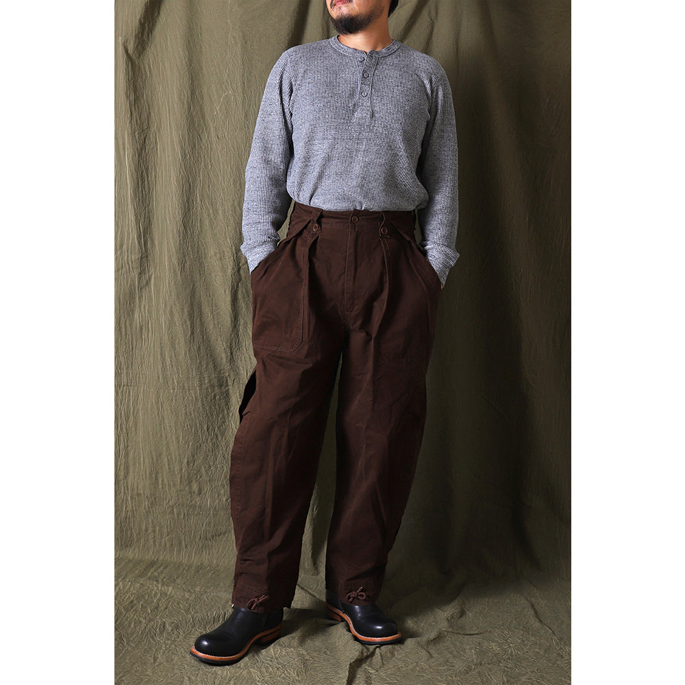 【LIMITED EDITION · OKAYAMA VERSION】1940'S US TANK CREW TC-405 PANTS (DR0025)