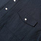 1920'S FRENCH MATELOT TRAIT SOMBRE SHIRT (DR0102)