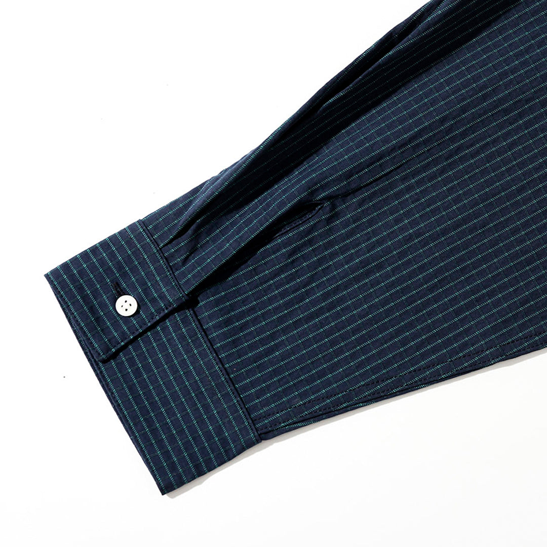 1920'S FRENCH MATELOT TRAIT SOMBRE SHIRT (DR0102)