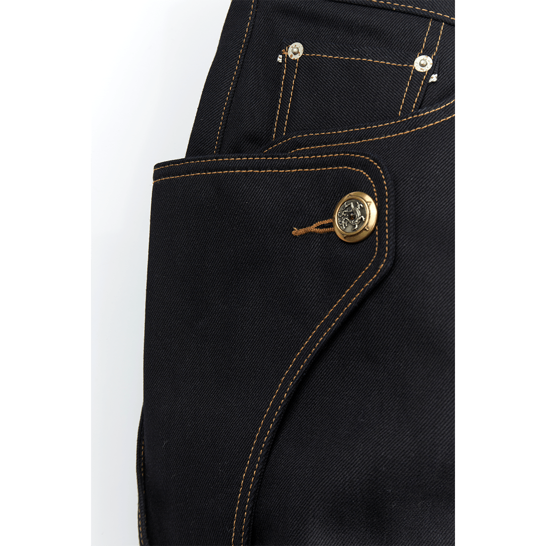 【Anniversary Appreciation Special Discount Edition】1960'S OSAKA BOSOZOKU R66 PANTS (DR0074) - Nttitudoo MFG