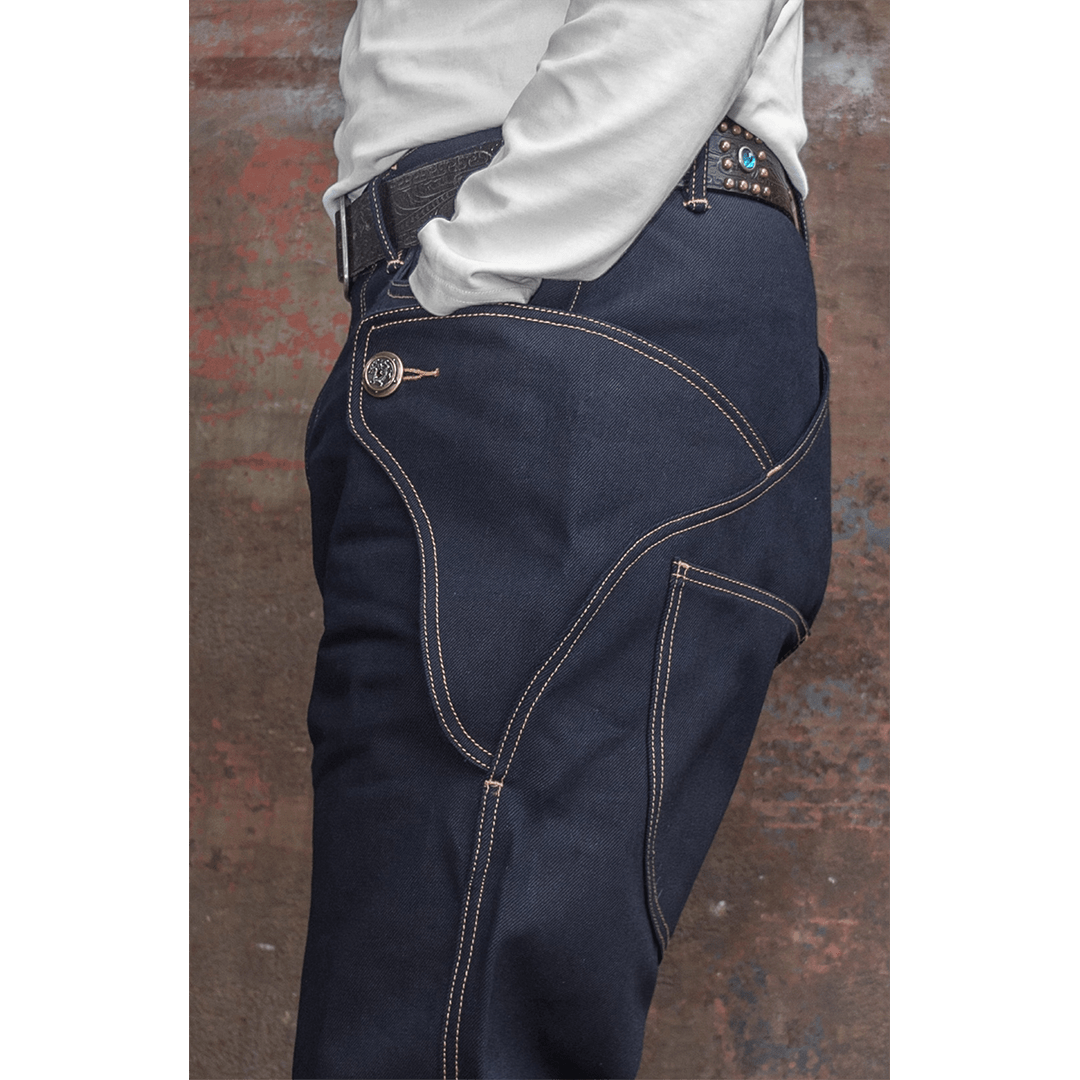 【Anniversary Appreciation Special Discount Edition】1960'S OSAKA BOSOZOKU R66 PANTS (DR0074) - Nttitudoo MFG