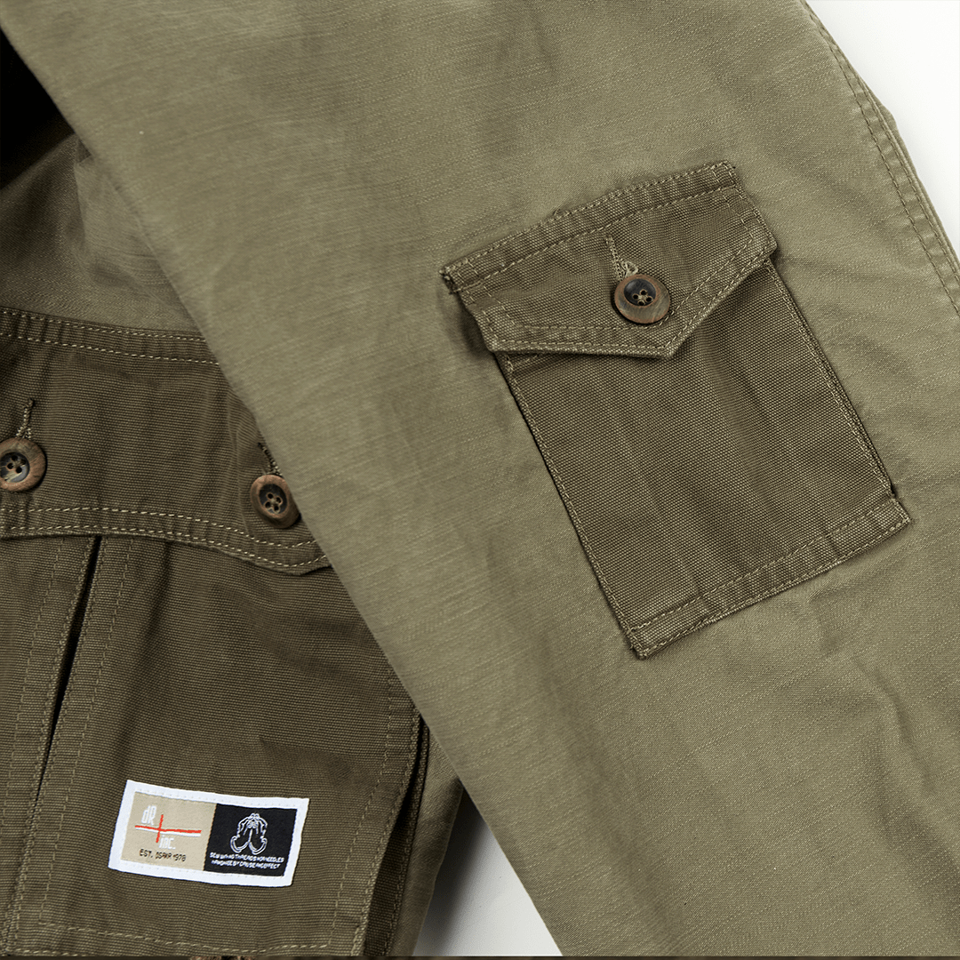 【Anniversary Appreciation Special Discount Edition】CPT - 1 MILITARY KIMONO (DR0069) - Nttitudoo MFG