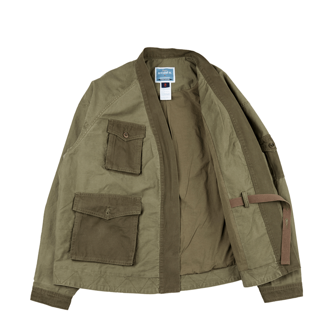 【Anniversary Appreciation Special Discount Edition】CPT - 1 MILITARY KIMONO (DR0069) - Nttitudoo MFG
