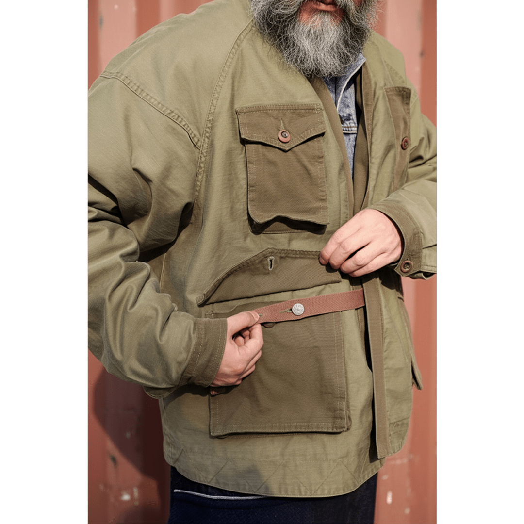 【Anniversary Appreciation Special Discount Edition】CPT - 1 MILITARY KIMONO (DR0069) - Nttitudoo MFG