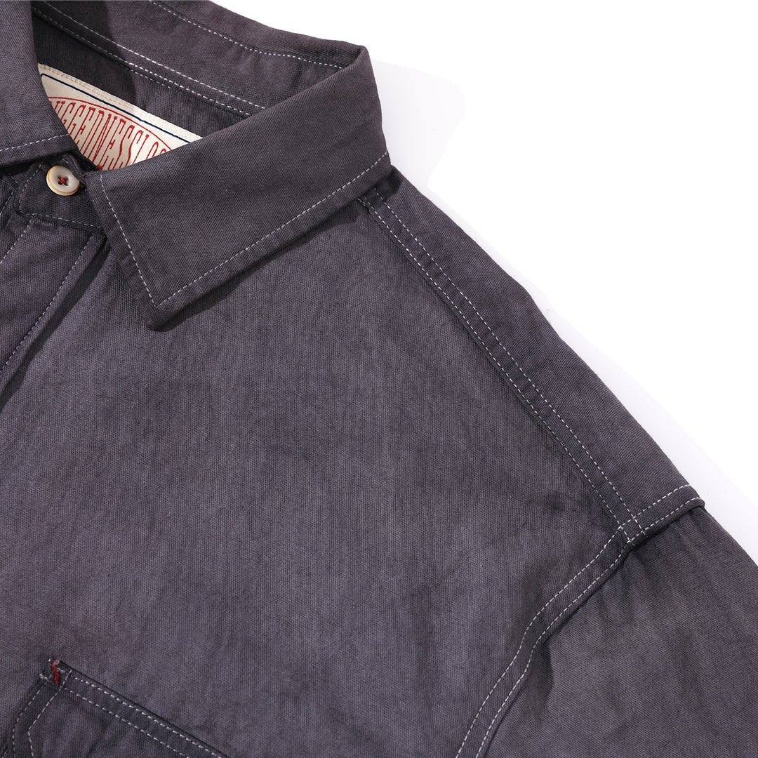 【Anniversary Appreciation Special Discount Edition】HANDMADE NIOSHOKU - DYEING ROUGHRIDER SHIRT (DR0137) - Nttitudoo MFG