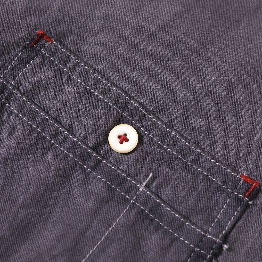 【Anniversary Appreciation Special Discount Edition】HANDMADE NIOSHOKU - DYEING ROUGHRIDER SHIRT (DR0137) - Nttitudoo MFG