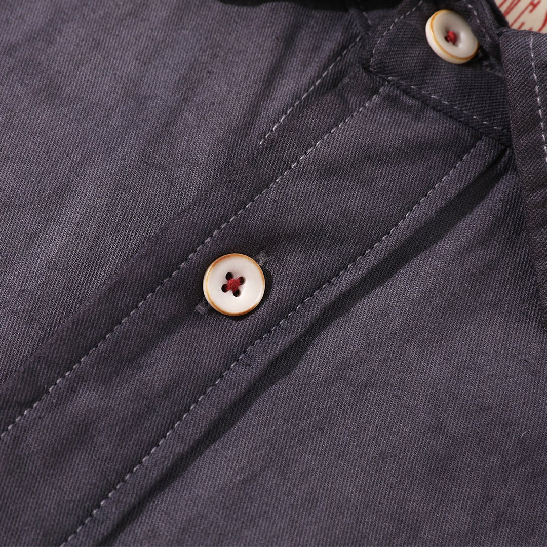 【Anniversary Appreciation Special Discount Edition】HANDMADE NIOSHOKU - DYEING ROUGHRIDER SHIRT (DR0137) - Nttitudoo MFG