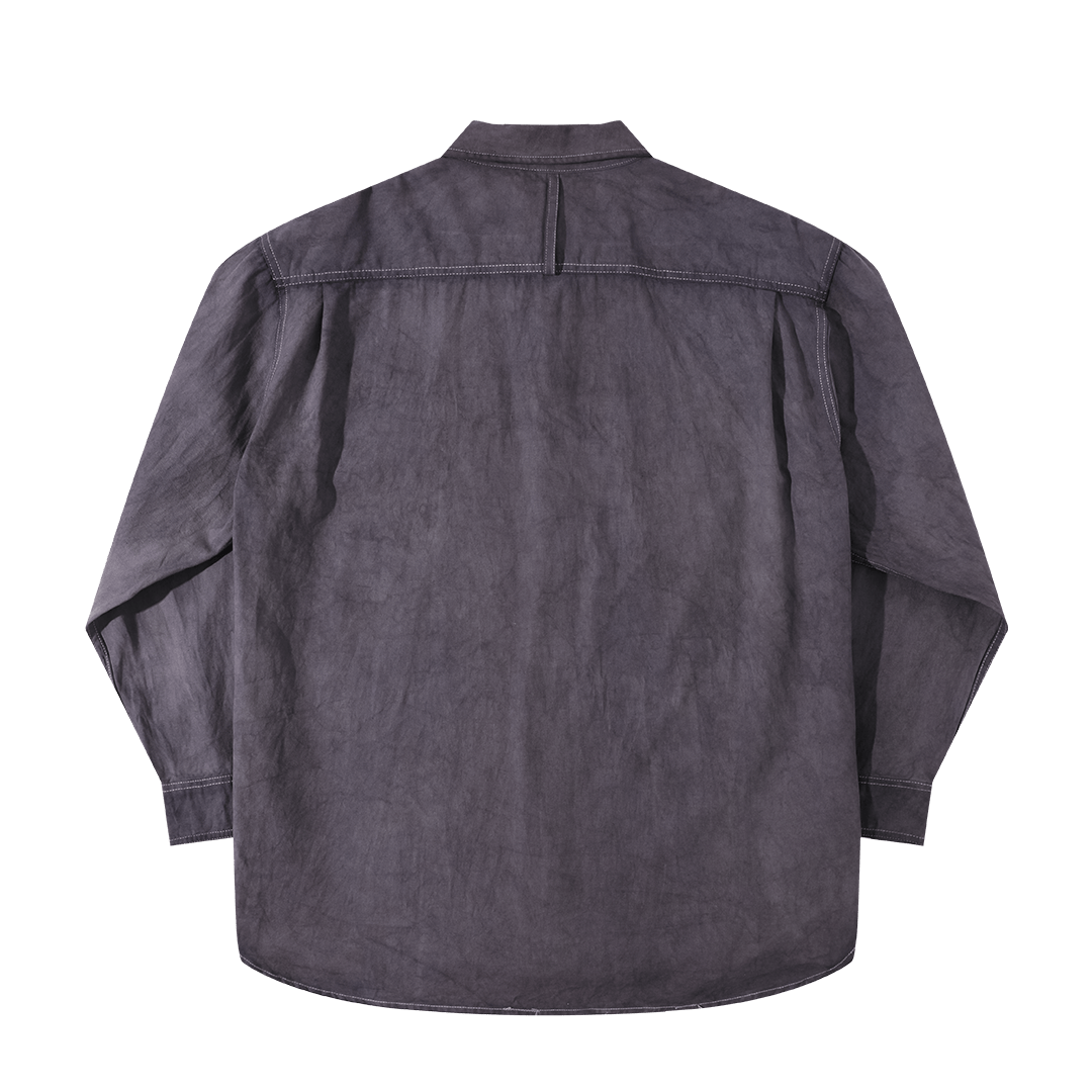【Anniversary Appreciation Special Discount Edition】HANDMADE NIOSHOKU - DYEING ROUGHRIDER SHIRT (DR0137) - Nttitudoo MFG