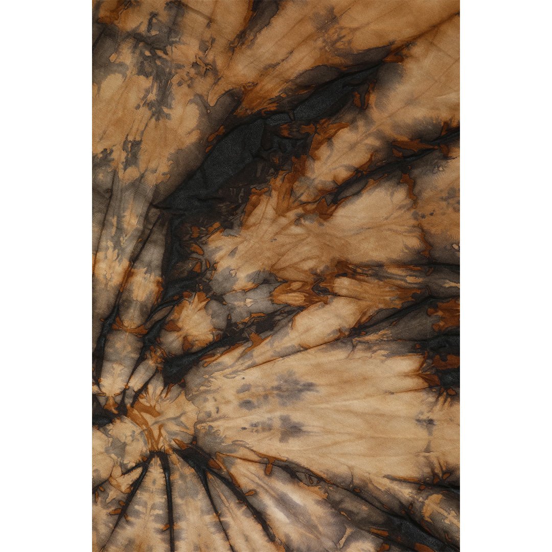 【Anniversary Appreciation Special Discount Edition】HANDMADE SHIBORI - DYEING「ZEN COMBO」HAPPI SHIRT (DR0136) - Nttitudoo MFG