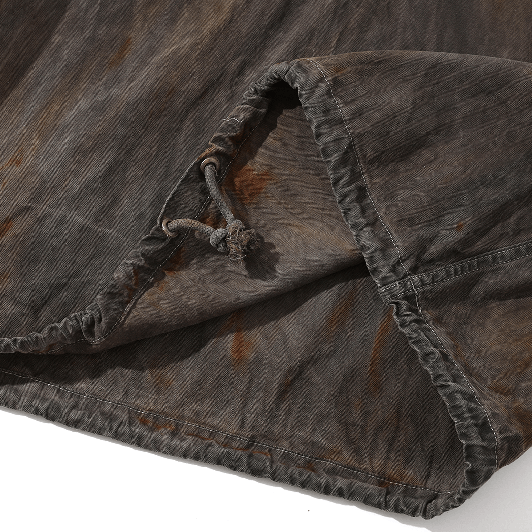 【Anniversary Appreciation Special Discount Edition】HANDMADE「NIOSHOKU - DYEING」USN SMOCK (DR0128) - Nttitudoo MFG
