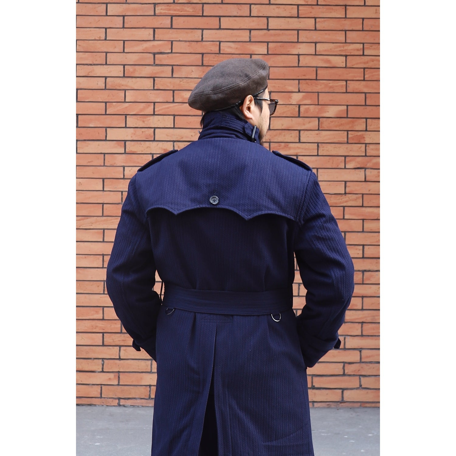 【Anniversary Appreciation Special Discount Edition】METROLOLITAN TRENCH INDIGO KENDO COAT (DR0066) - Nttitudoo MFG