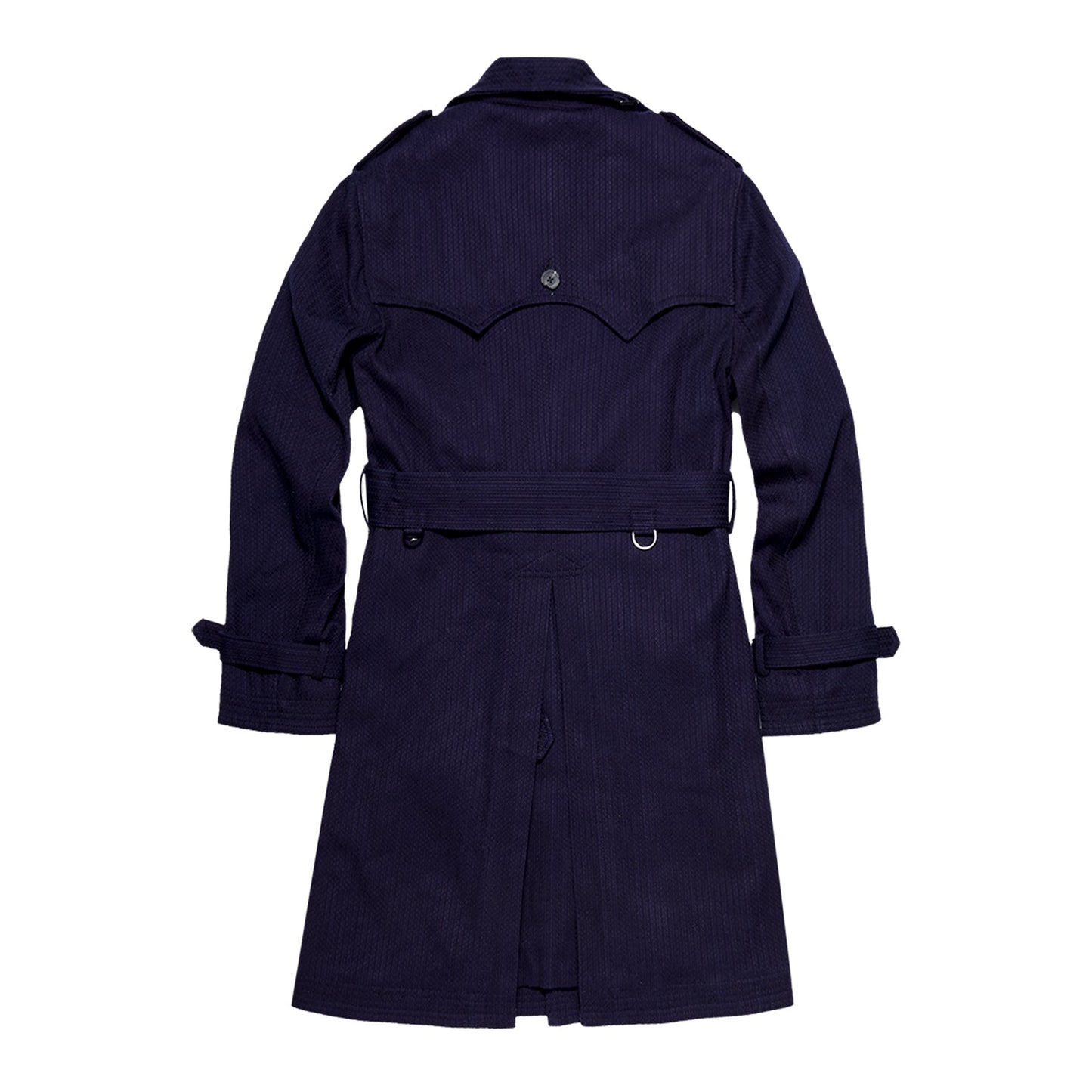 【Anniversary Appreciation Special Discount Edition】METROLOLITAN TRENCH INDIGO KENDO COAT (DR0066) - Nttitudoo MFG