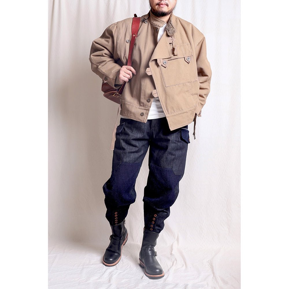 【Anniversary Appreciation Special Discount Edition】REMASTERED 1940'S FRENCH ARMY「BATAILLON DE CHASSEURS PORTÉS 」CMP - 03 PANTS (DR0043) - Nttitudoo MFG