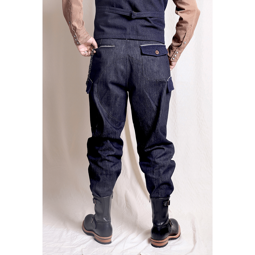【Anniversary Appreciation Special Discount Edition】REMASTERED 1940'S FRENCH ARMY「BATAILLON DE CHASSEURS PORTÉS 」CMP - 03 PANTS (DR0043) - Nttitudoo MFG