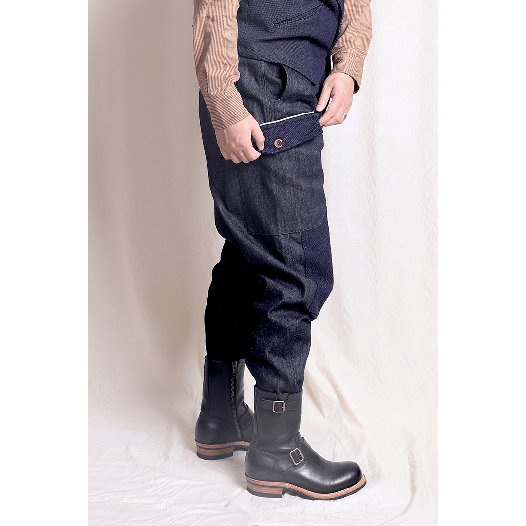 【Anniversary Appreciation Special Discount Edition】REMASTERED 1940'S FRENCH ARMY「BATAILLON DE CHASSEURS PORTÉS 」CMP - 03 PANTS (DR0043) - Nttitudoo MFG