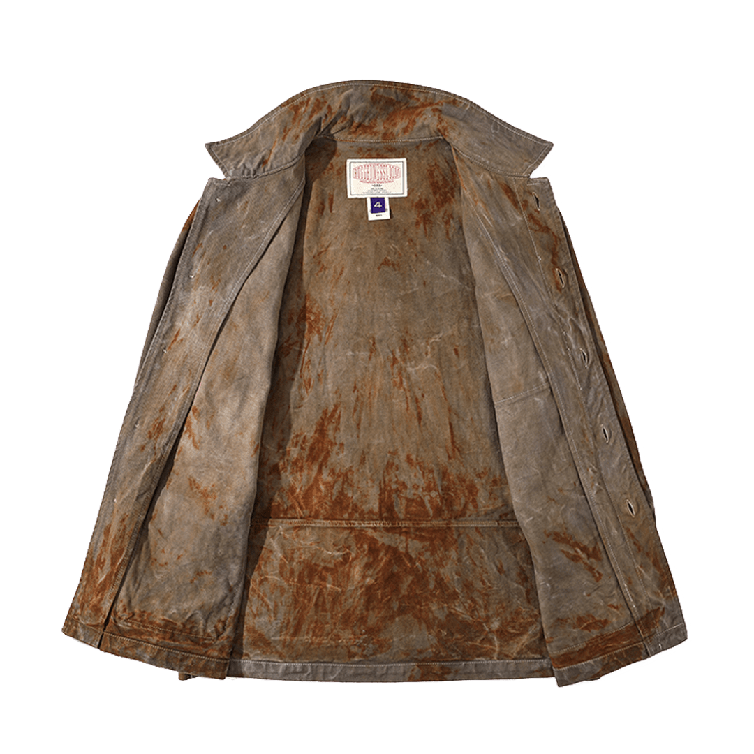 【Anniversary Sale】1930'S「L’OS FORGÉ DE LONGWY」WORKER JACKET (DR0190) - Nttitudoo MFG