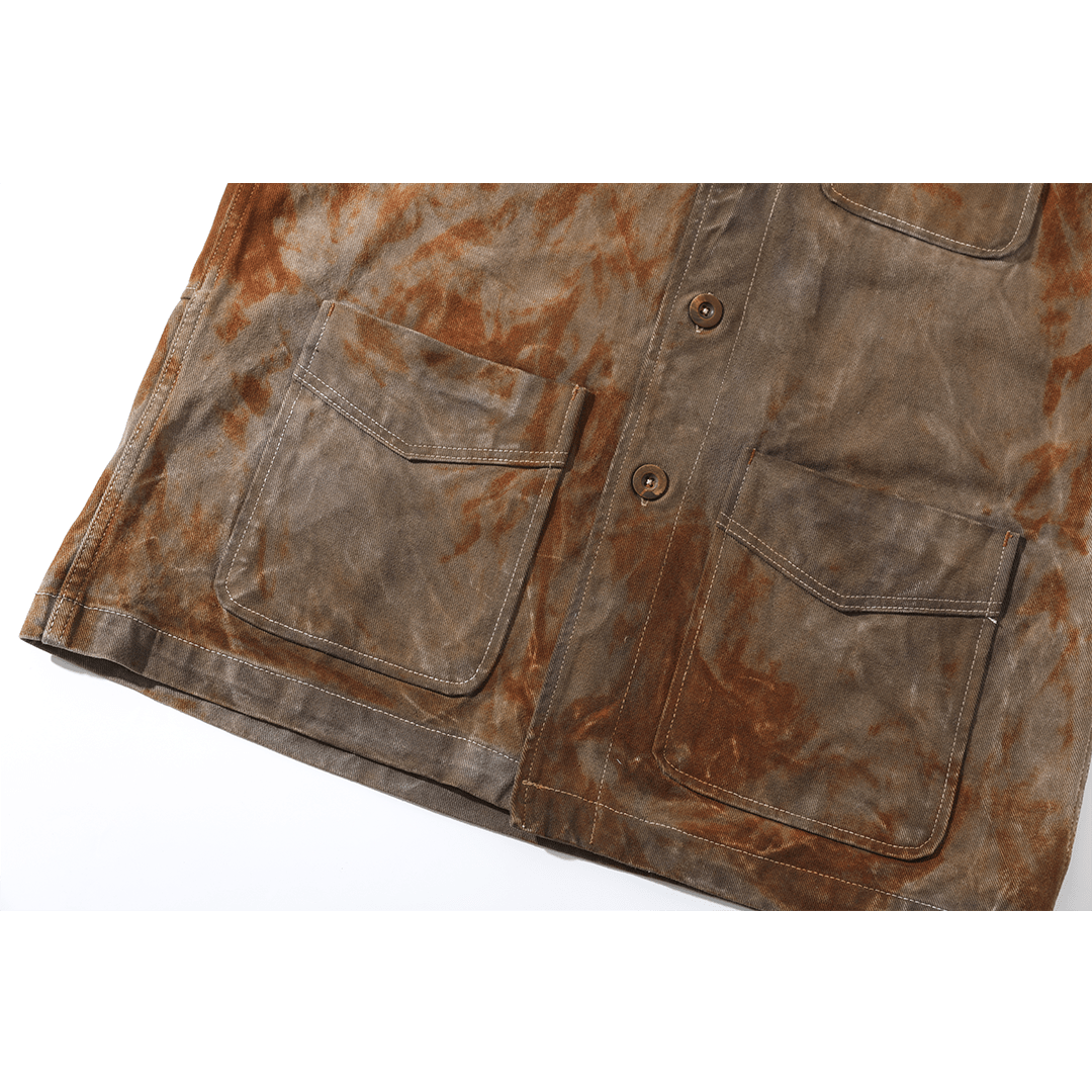 【Anniversary Sale】1930'S「L’OS FORGÉ DE LONGWY」WORKER JACKET (DR0190) - Nttitudoo MFG