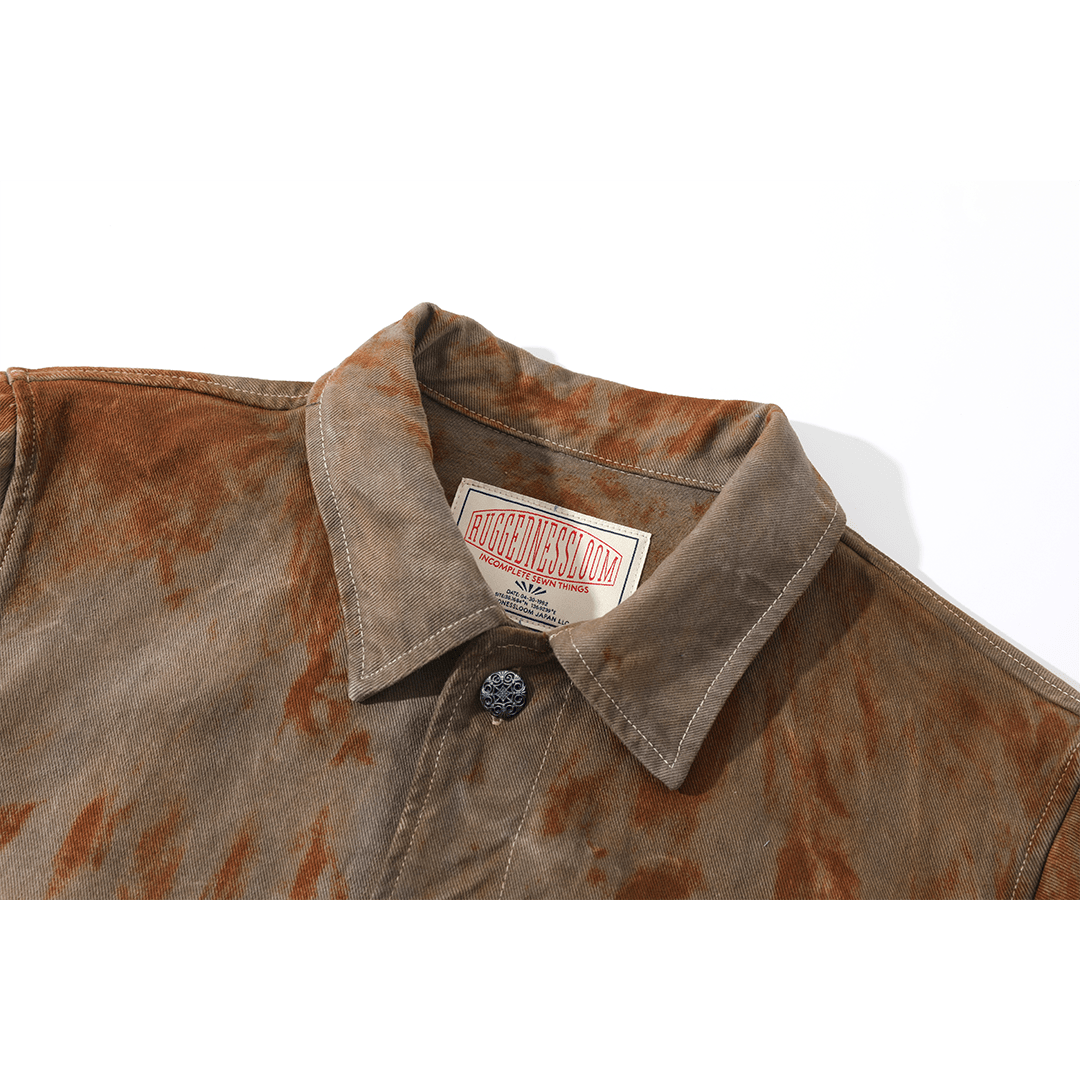 【Anniversary Sale】1930'S「L’OS FORGÉ DE LONGWY」WORKER JACKET (DR0190) - Nttitudoo MFG