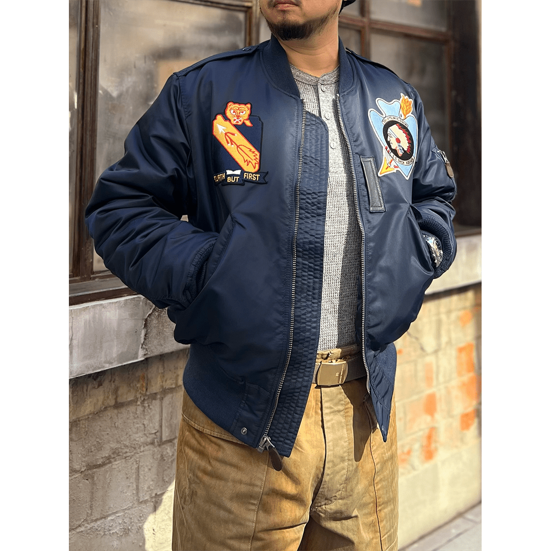 【Anniversary Sale】1940'S USAF L - 2A FLIGHT JACKET「3M® THINSULATE」(DR0183) - Nttitudoo MFG