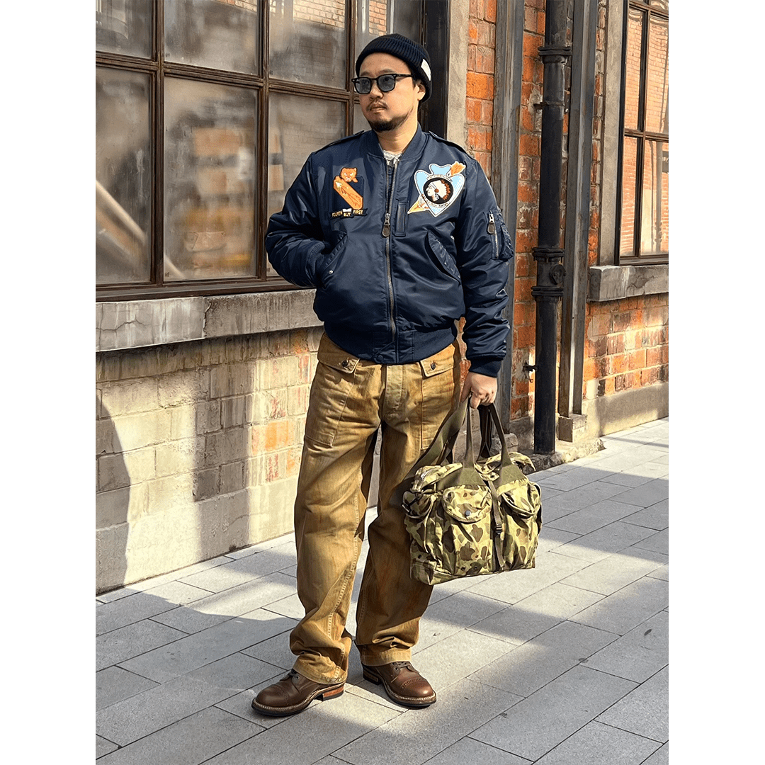 【Anniversary Sale】1940'S USAF L - 2A FLIGHT JACKET「3M® THINSULATE」(DR0183) - Nttitudoo MFG