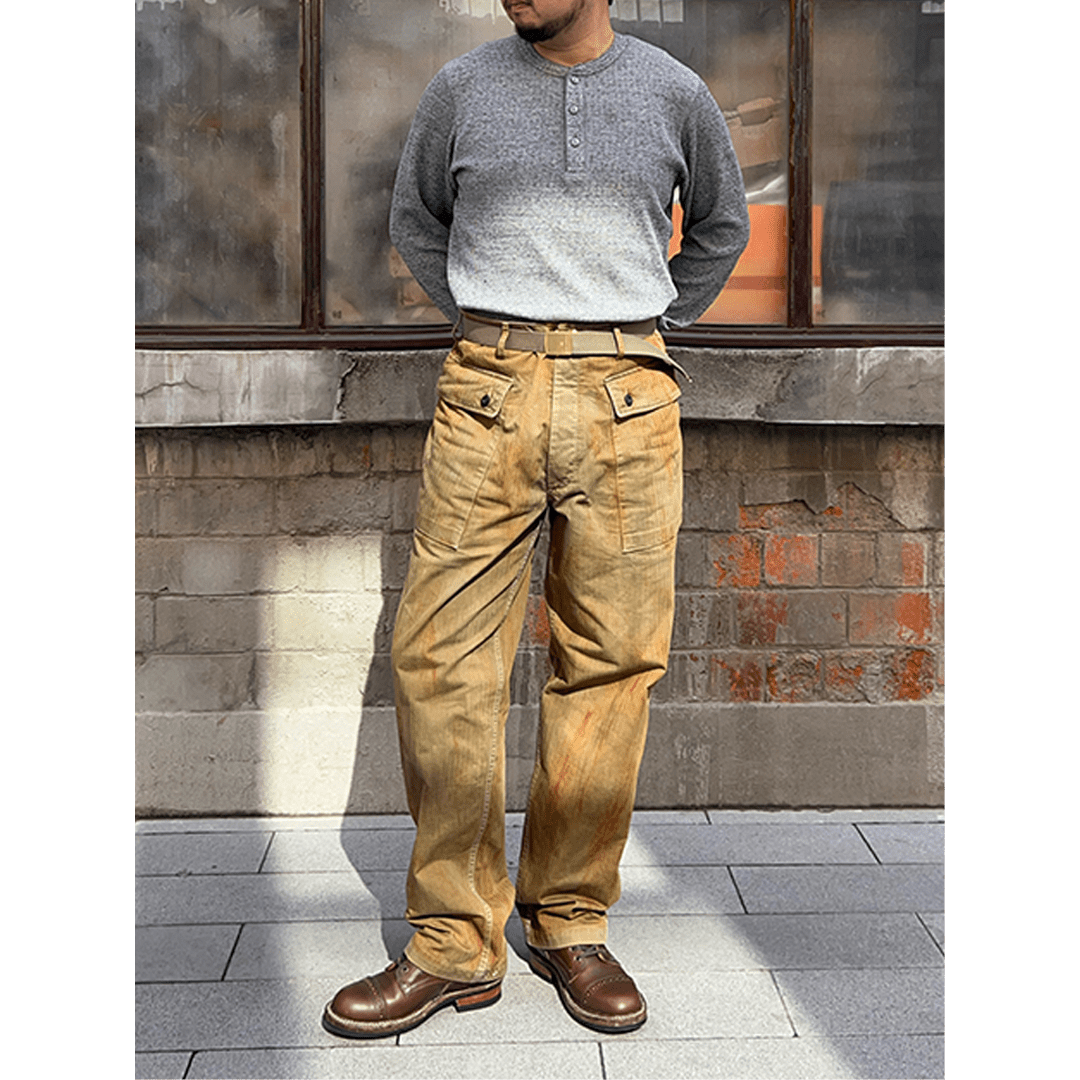 【Anniversary Sale】1940'S USMC P44 PANTS (DR0127) - Nttitudoo MFG