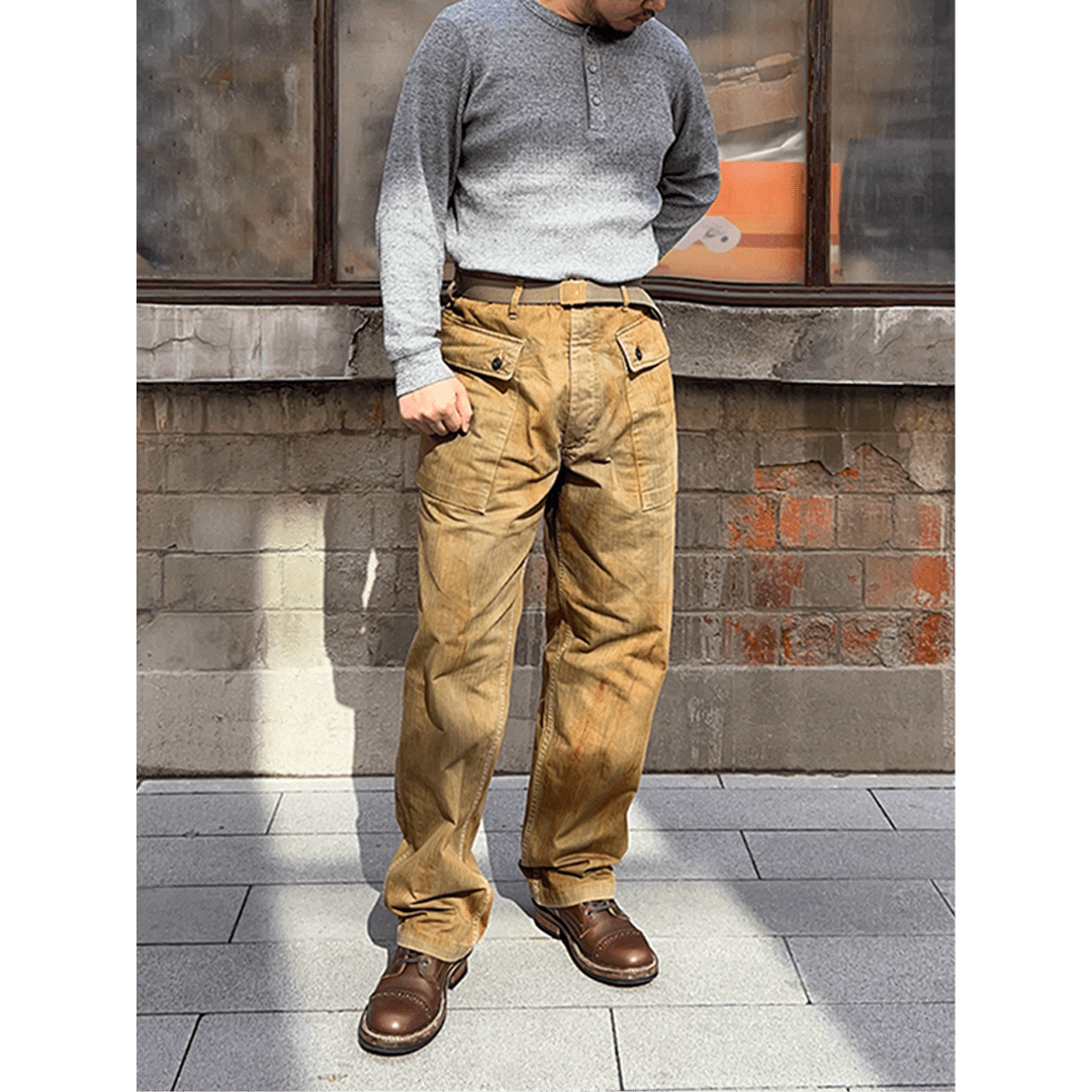 【Anniversary Sale】1940'S USMC P44 PANTS (DR0127) - Nttitudoo MFG