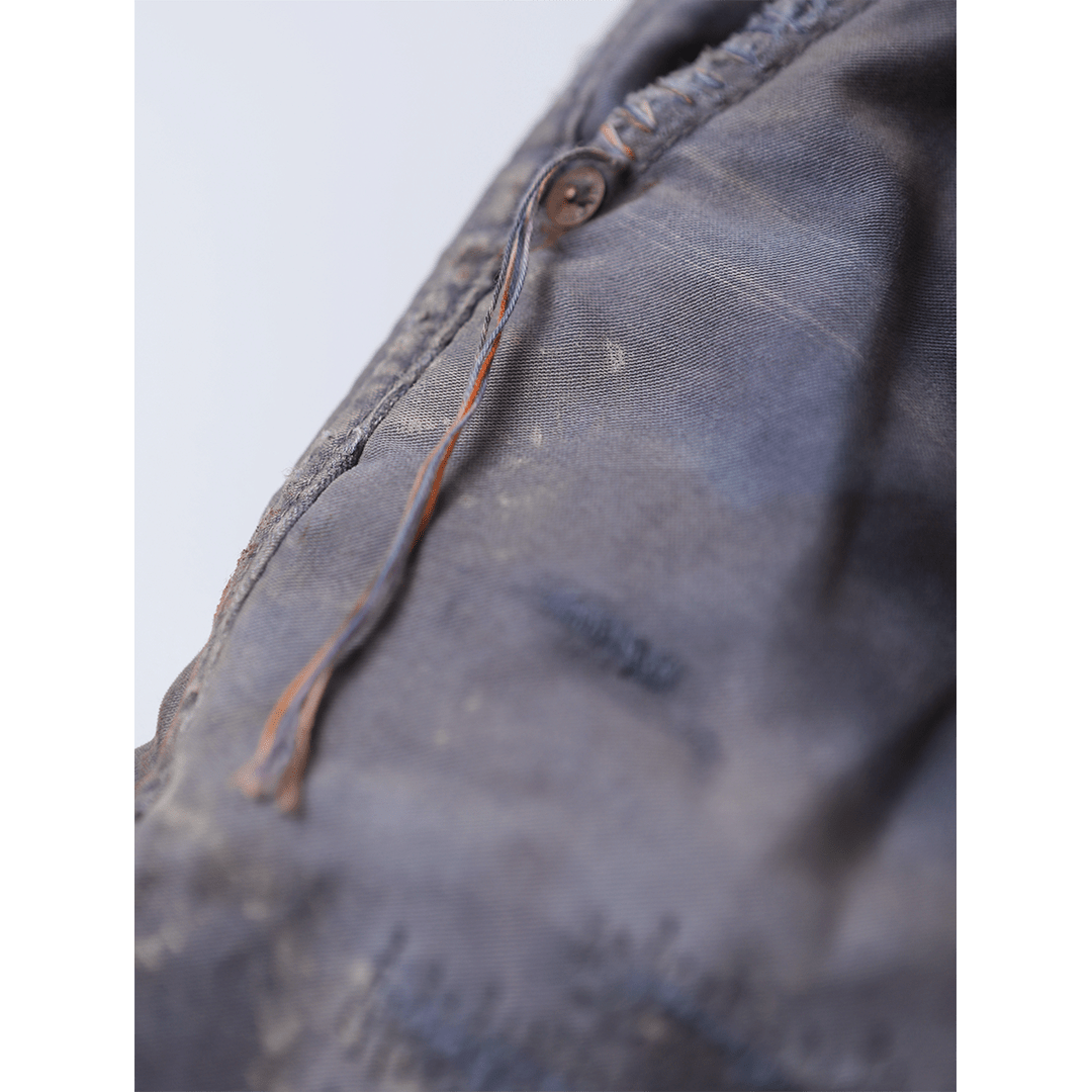 【Anniversary Sale】「BLEU DE TRAVAIL」 - ARTISANAL MENDING DÉDÉ PANTS (DR0181) - Nttitudoo MFG