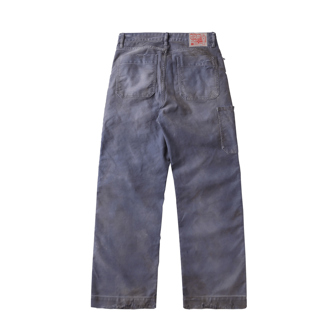 【Anniversary Sale】「BLEU DE TRAVAIL」 - ARTISANAL MENDING DÉDÉ PANTS (DR0181) - Nttitudoo MFG