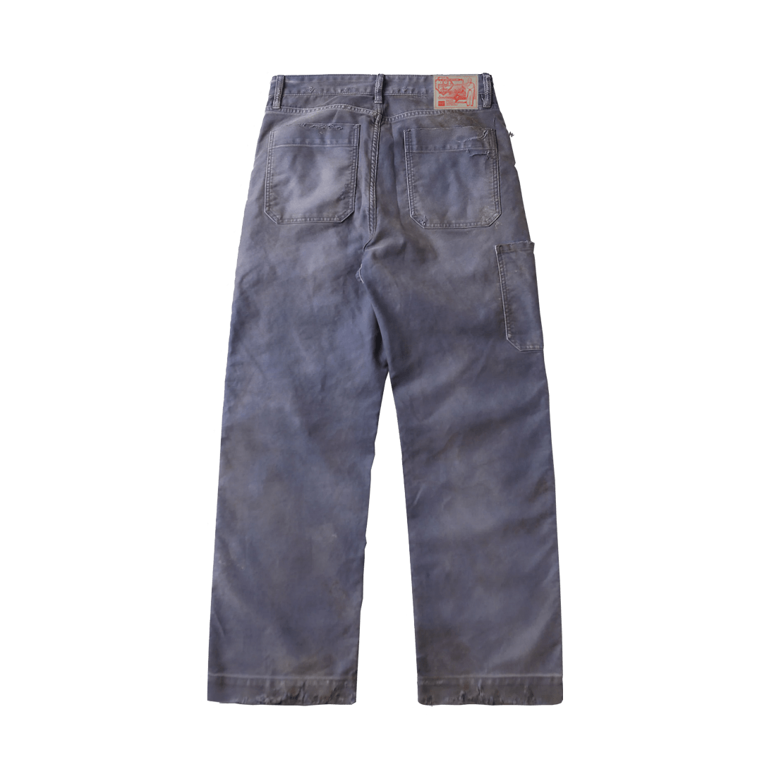 【Anniversary Sale】「BLEU DE TRAVAIL」 - ARTISANAL MENDING DÉDÉ PANTS (DR0181) - Nttitudoo MFG