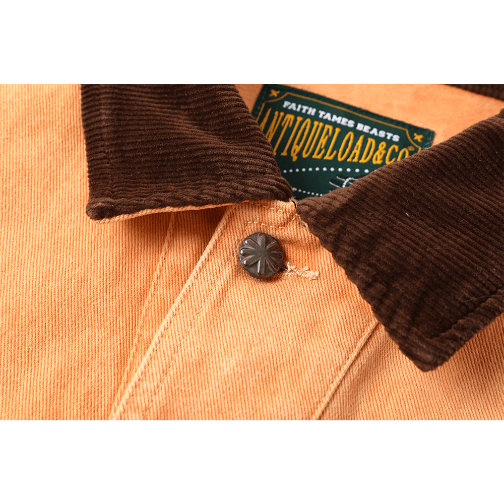 【Anniversary Sale】「CHIJINRIKI DOROZOME series」CARRIER LANGUEDOC JACKET (DR0218) - Nttitudoo MFG