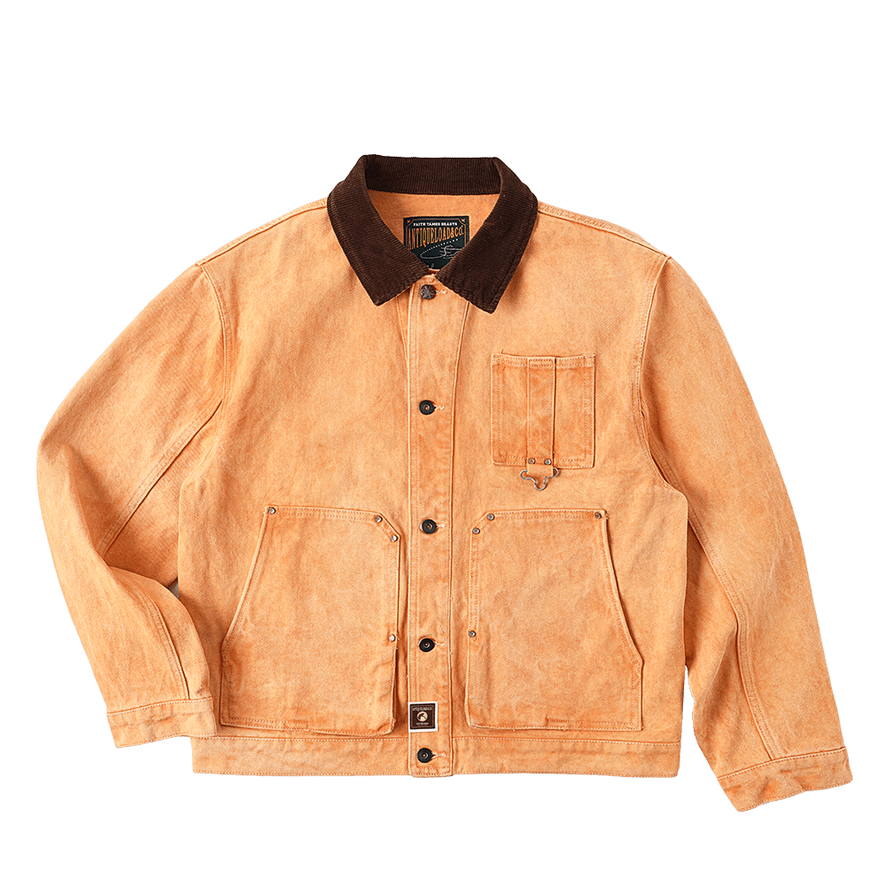 【Anniversary Sale】「CHIJINRIKI DOROZOME series」CARRIER LANGUEDOC JACKET (DR0218) - Nttitudoo MFG