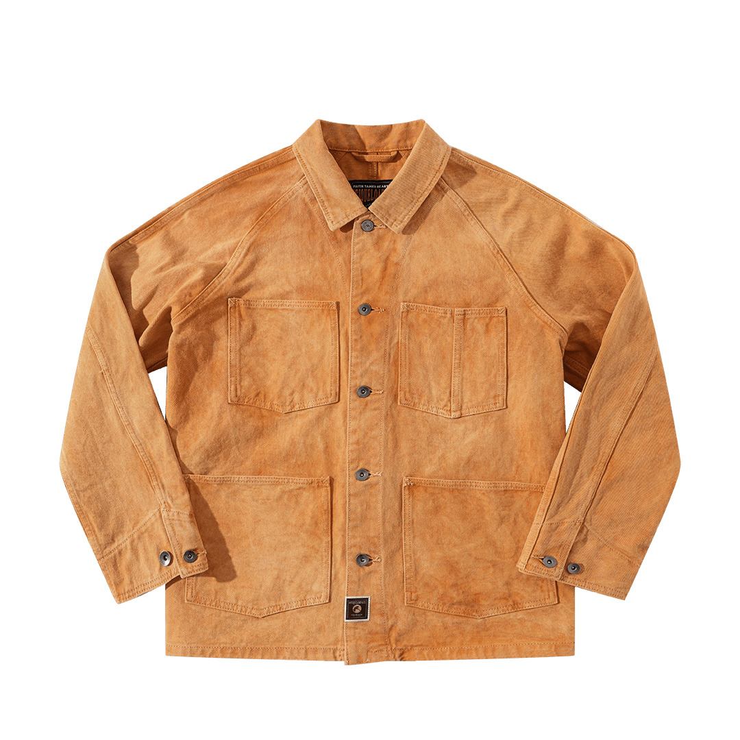 【Anniversary Sale】「CHIJINRIKI DOROZOME series」M - 001 DAICHI JACKET (DR0193) - Nttitudoo MFG