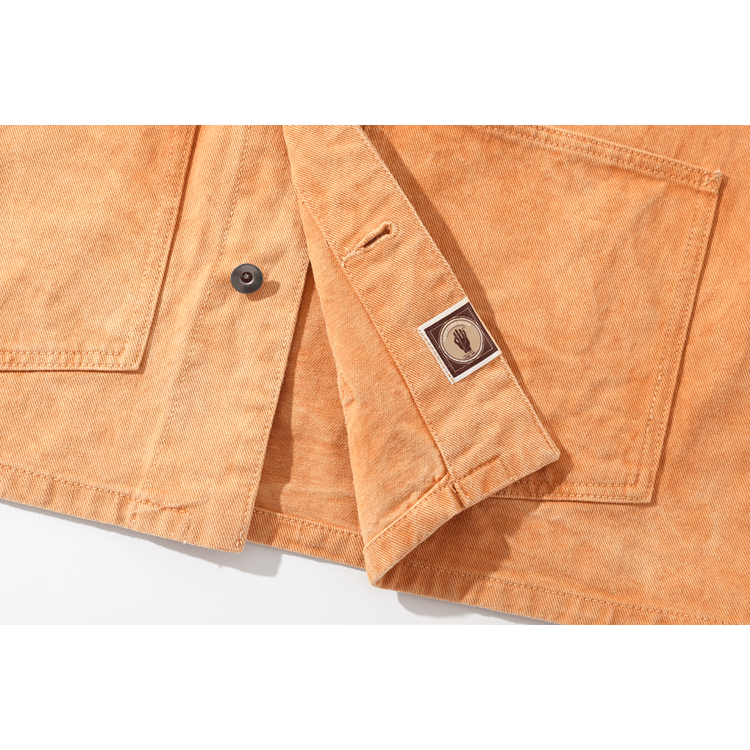 【Anniversary Sale】「CHIJINRIKI DOROZOME series」M - 001 DAICHI JACKET (DR0193) - Nttitudoo MFG