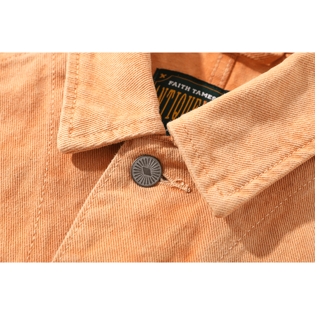 【Anniversary Sale】「CHIJINRIKI DOROZOME series」M - 001 DAICHI JACKET (DR0193) - Nttitudoo MFG