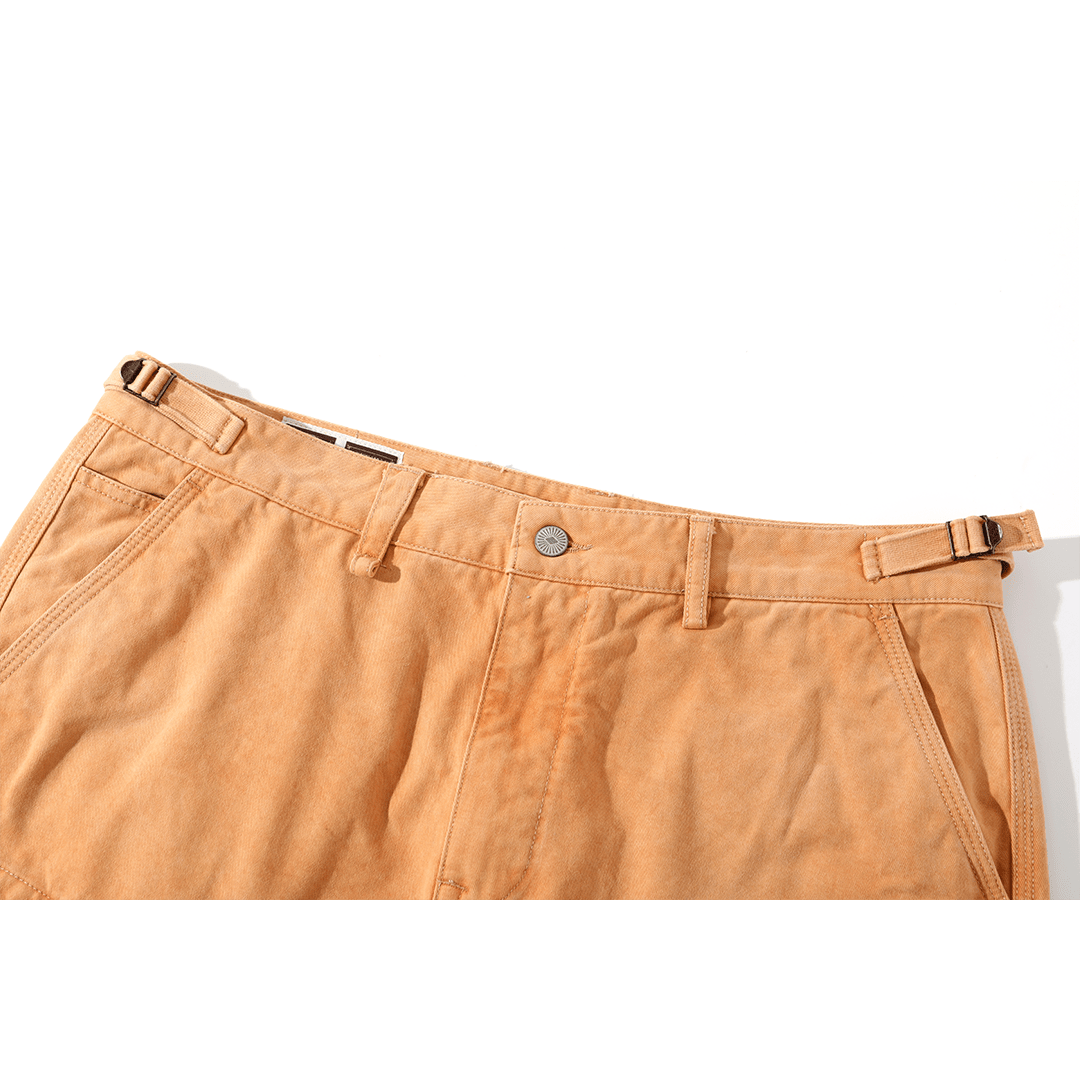 【Anniversary Sale】「CHIJINRIKI DOROZOME series」M - 002 DAICHI PANTS (DR0194) - Nttitudoo MFG