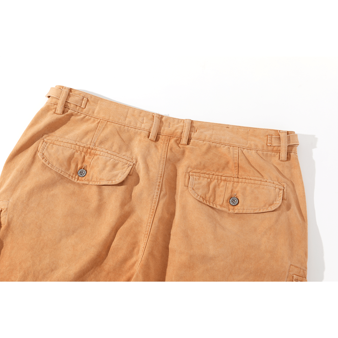 【Anniversary Sale】「CHIJINRIKI DOROZOME series」M - 002 DAICHI PANTS (DR0194) - Nttitudoo MFG