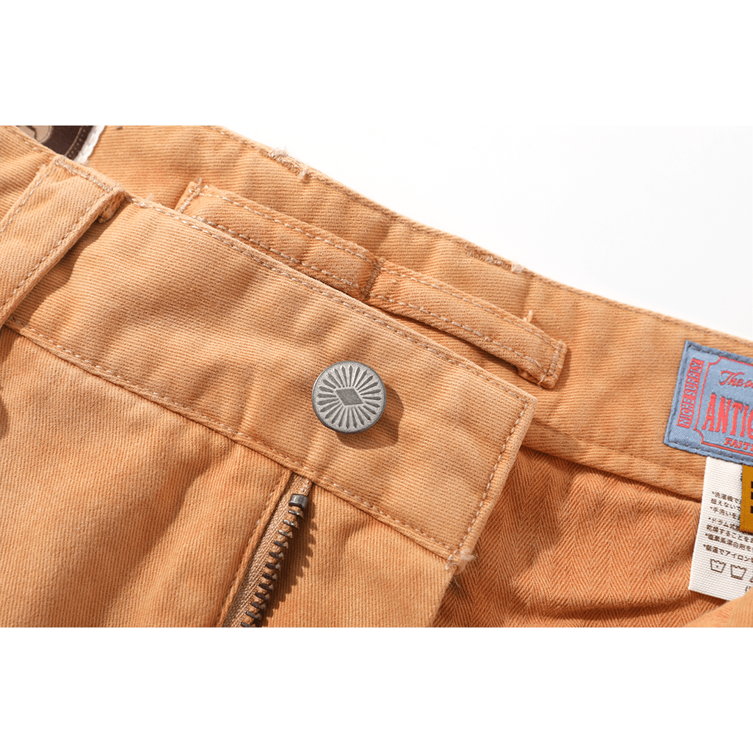 【Anniversary Sale】「CHIJINRIKI DOROZOME series」M - 002 DAICHI PANTS (DR0194) - Nttitudoo MFG