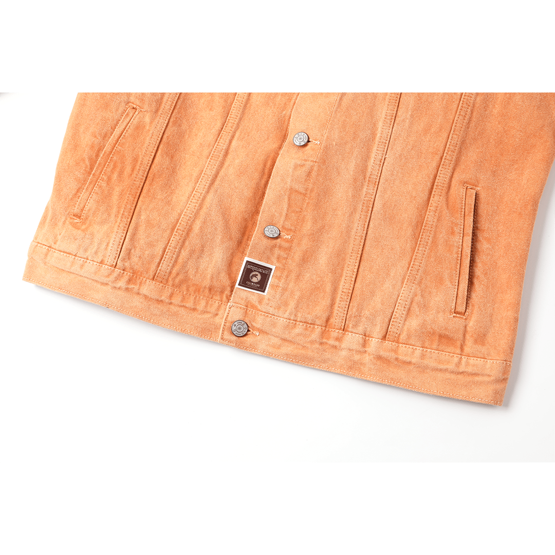 【Anniversary Sale】「CHIJINRIKI DOROZOME series」M - 003 IWA JACKET (DR0202) - Nttitudoo MFG